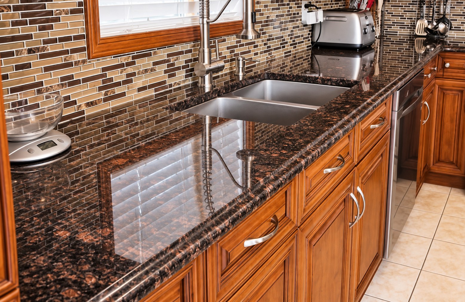 Catalogue reference photo for Tan Brown Granite